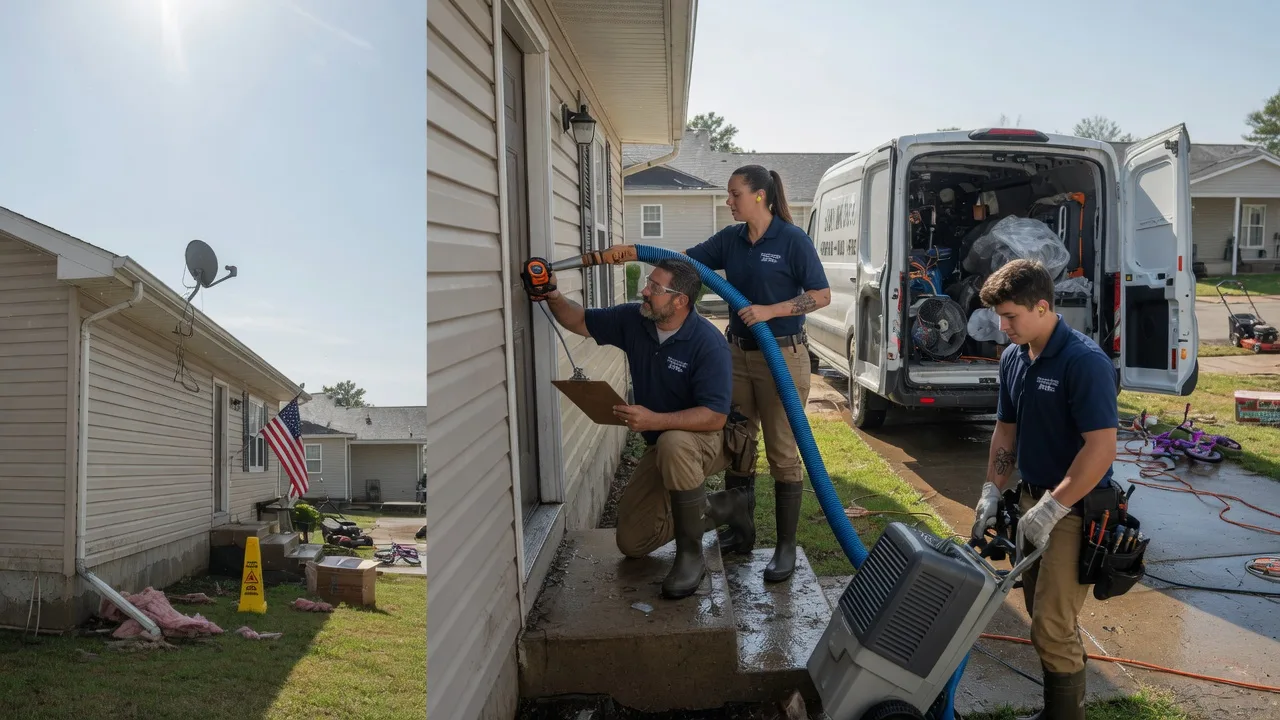 Ceiling Water Damage Restoration in Stark City, MO near me
