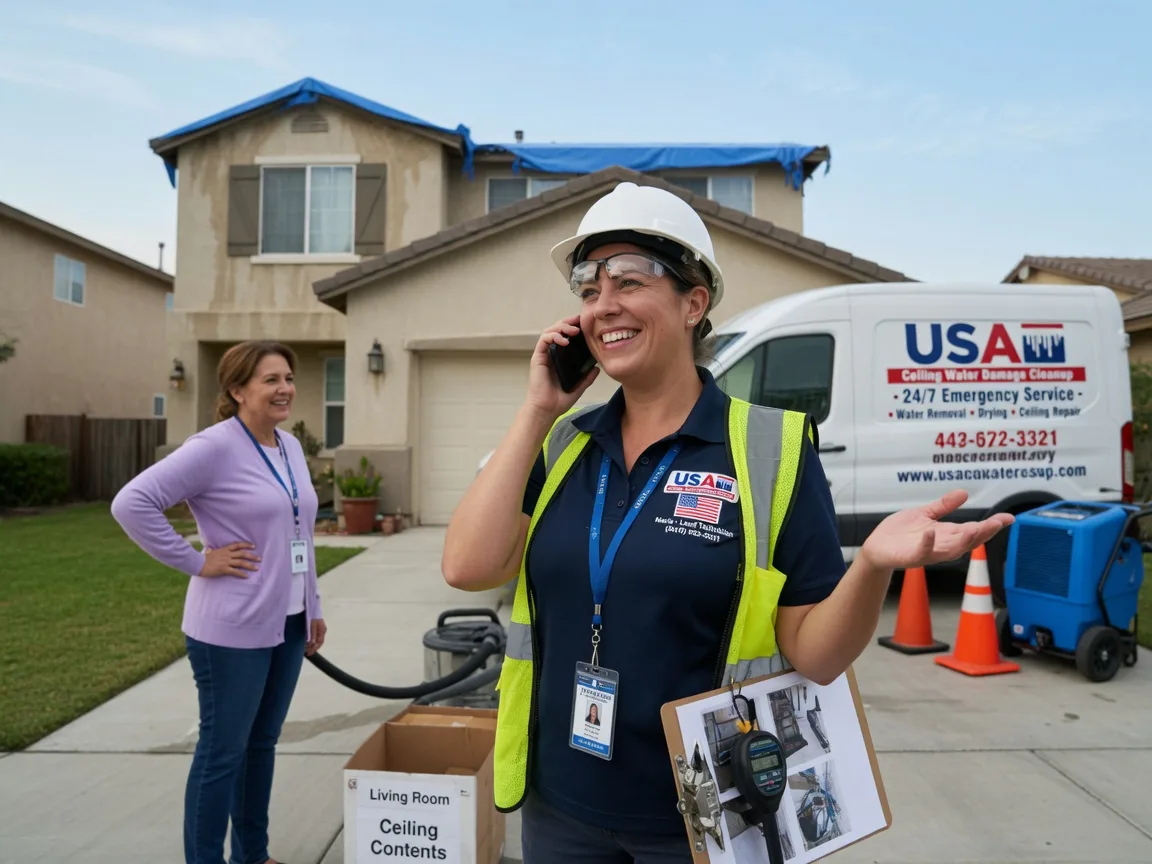 Ceiling Water Damage Restoration Stark City, MO FAQs